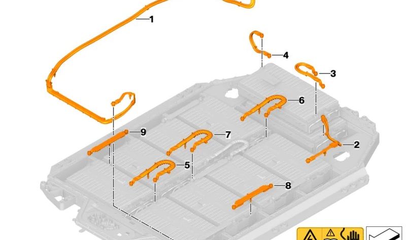 Conector de módulo OEM 61279896351 para BMW G08 (X3), incluyendo versiones iX3 y iX3 M Sport. Compatible con modelos fabricados entre 2020 y 2024. Original BMW.