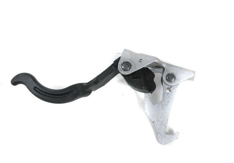 Gancho de seguridad del capó OEM 51238238459 para BMW E46. Pieza original BMW.