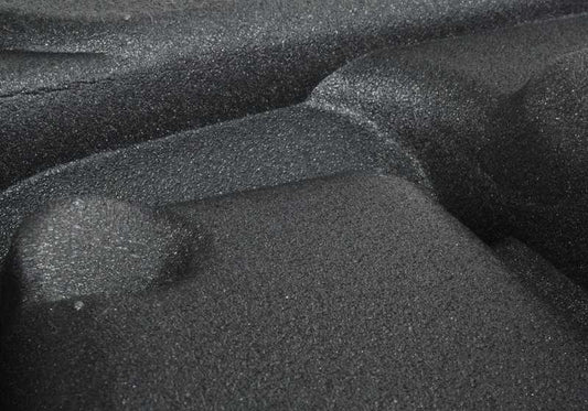 Aislante acústico puerta delantera izquierda OEM 51488204283 para BMW E46 {316Ci, 318Ci}. Original BMW.