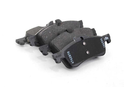Kit de reparación pastillas de freno sin amianto OEM 34216762871 para MINI R50, R52 y R53. Compatible con versiones One y Cooper. Original MINI.