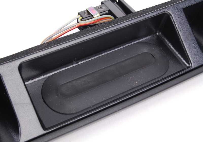 Agarradero tapa portamaletero OEM 51137167530 para MINI R50, R53, Cabrio R52. Original MINI.