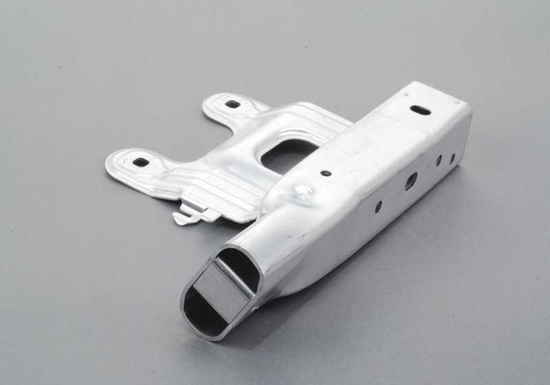 Elemento de absorción de impactos delantero inferior izquierdo OEM 51117266193 para BMW F20, F21, F22, F23, F30, F31, F35. Original BMW.