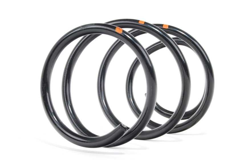 Resorte helicoidal delantero para varios modelos/series de BMW (OEM 31331093084). Original BMW