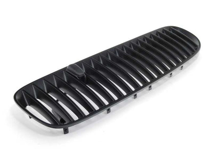 Left air intake decorative grille for BMW X5 E53 (OEM 51137113729). Original BMW.