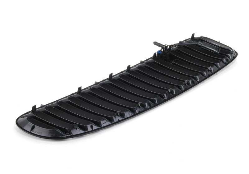 Left air intake decorative grille for BMW X5 E53 (OEM 51137113729). Original BMW.