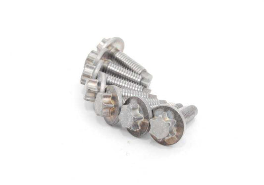 Juego de tornillos de aluminio para bomba de aceite OEM 11410426472 para BMW E81, E82, E87, E88, E90, E91, E92, E93, E60, E61, F10, F11, F18, E63, E64, E65, E66, F01, F02, E84, E83, F25, E70, E71, E85, E86, E89. Original BMW.