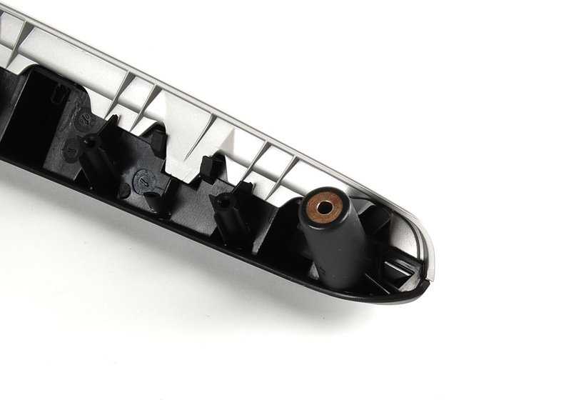 Reposabrazos delantero izquierdo Titan II negro OEM 51417049681 para BMW E46 {316Ci, 318Ci} compatible con modelos fabricados entre 1999 y 2006. Repuesto original BMW.