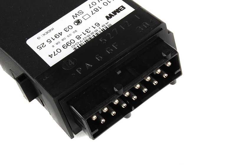 Unidad de accionamiento derecha OEM 61308099074 para BMW E46, E63, X3 E83, X5 E53, Z4 E85... y más. Original BMW.