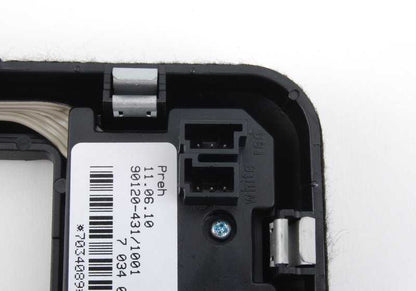 Embellecedor palanca de cambios OEM 51167034089 para BMW E60, E61 5-Series. Compatible con versiones 520d, 520i, 523i (manual y automático). Original BMW.