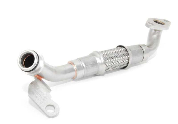 Tubería de retorno de aceite OEM 11427563713 para BMW E82, E88, E90, E91, E92, E93, E60, E61, F01, F02, E71, E89. Original BMW.