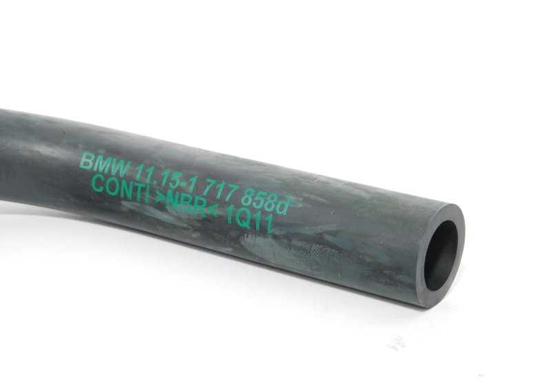 Tubo de ventilación del motor OEM 11151717858 para BMW E30. Original BMW.