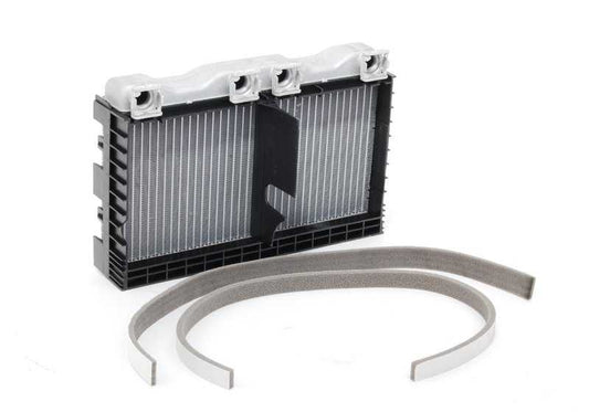 Radiador de aluminio con depósito de agua OEM 64118373175 para BMW E38. Original BMW.