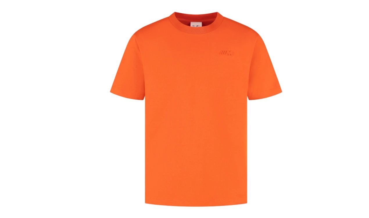 Camiseta Logo Reverso naranja para BMW, talla XS-XXL, colección Otoño/Invierno 2023. Válido para BMW. Original BMW.