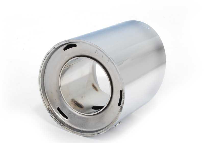 Embellecedor del tubo de escape trasero JCW OEM 18302151408 para MINI R56, R55, R57, R58, R59, R60, R61. Original MINI.