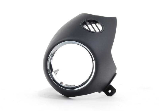 Cubierta salida aire tablero instrumentos izquierda cromo OEM 51452752799 para MINI R55, R56, R57, R58, R59… y más. Original MINI.