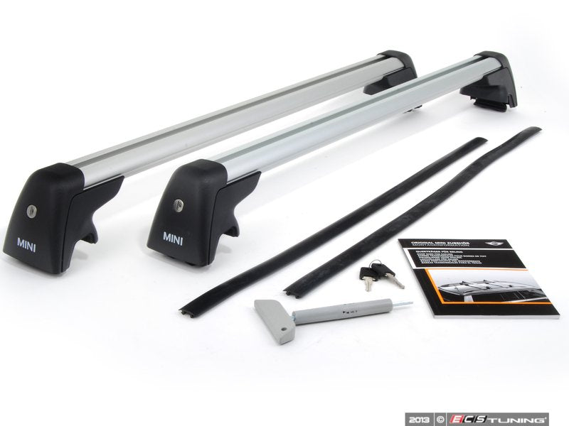 Rack de teto (suporte) com fechadura com chave OEM 82710435867 para MINI Clubman R55 (2006-2010), Clubman R55 LCI (2009-2014). MINI originais.