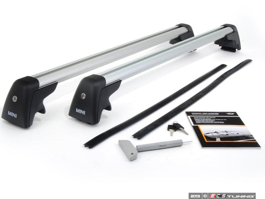 Rack de teto (suporte) com fechadura com chave OEM 82710435867 para MINI Clubman R55 (2006-2010), Clubman R55 LCI (2009-2014). MINI originais.