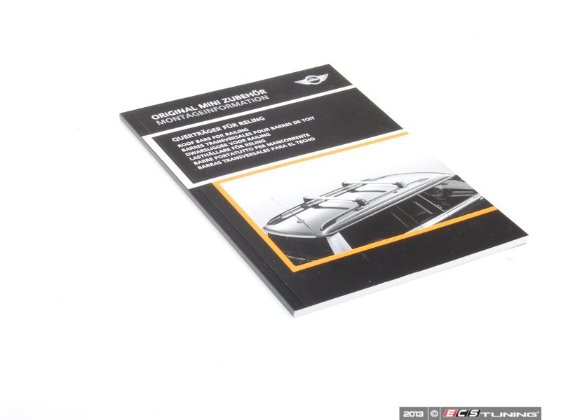 Rack de teto (suporte) com fechadura com chave OEM 82710435867 para MINI Clubman R55 (2006-2010), Clubman R55 LCI (2009-2014). MINI originais.