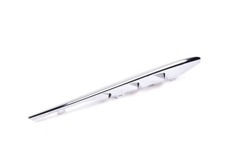RIGHT EMBELLECEDORA GRID OEM 51132492950 For BMW E81, E82, E87, E88. Original BMW piece.