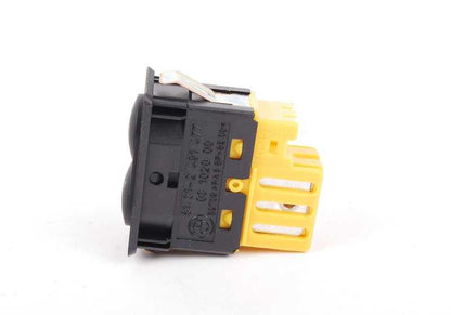 Interruptor de calefacción de asiento OEM 61312491477 para BMW E36 y Z3. Original BMW.