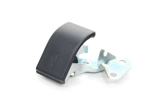 Palanca desbloqueo capó OEM 51237149591 para MINI R55, R56, R57, R58, R59, R60, R61. Repuesto original MINI.