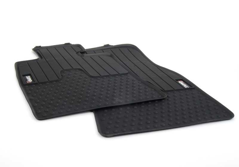 Schede originali BMW in gomma BMW OEM 51472243908 per mini R55 R56 R57 R58 R59. Resistente all'acqua e facile da pulire
