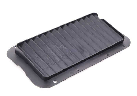 Conducto guía de aire para radiador de aceite motor (derecha) OEM 51747194460 para BMW E82 y E88 135i y 135is. Original BMW.