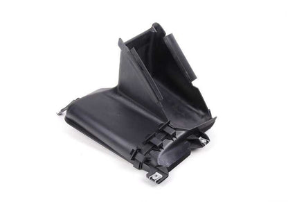 Conducto de aire para enfriador de aceite motor delantero derecho OEM 51748046326 para BMW E82, E88. Original BMW.