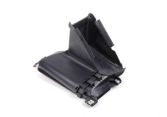 Conducto de aire para enfriador de aceite motor delantero derecho OEM 51748046326 para BMW E82, E88. Original BMW.