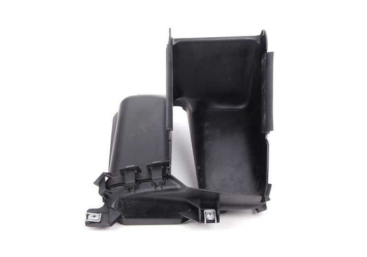 Conducto de aire para enfriador de aceite motor delantero derecho OEM 51748046326 para BMW E82, E88. Original BMW.