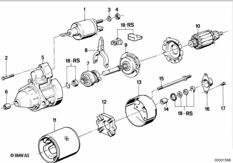 Wechselhebel für BMW 3 E30 -Serie, E36 Serie 5 E28, E34 Serie 6 E24 Serie 7 E32 (OEM 12411721285). Original BMW