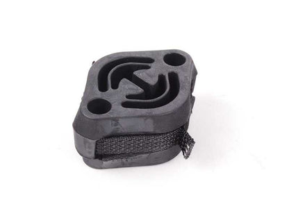 Soporte de goma sistema de escape trasero OEM 18302753085 para MINI R56, R55, R57, R58, R59, R60, R61... y más. Original MINI.