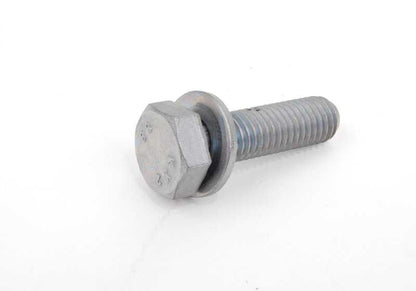 M10X35 hexagonal screw with OEM washer 07119906140 for BMW E36 316i (M40, M43) Manual and automatic. Compatible with models from 1990 to 2000. Original BMW piece.