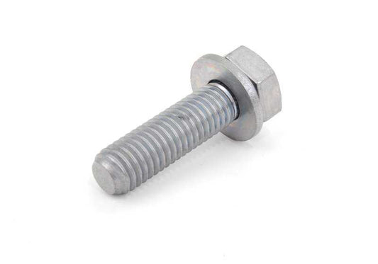 M10X35 hexagonal screw with OEM washer 07119906140 for BMW E36 316i (M40, M43) Manual and automatic. Compatible with models from 1990 to 2000. Original BMW piece.