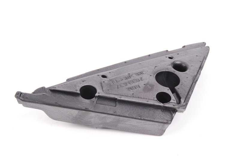 Left Exterior Mirror Triangle Seal for BMW E60, E61 (OEM 51337033637). Original BMW