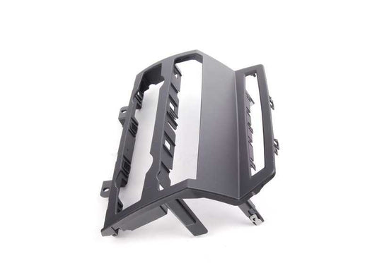 Matte Black Center Frame OEM 51456967464 for BMW X5 (E70) and X6 (E71, E72). Genuine BMW.