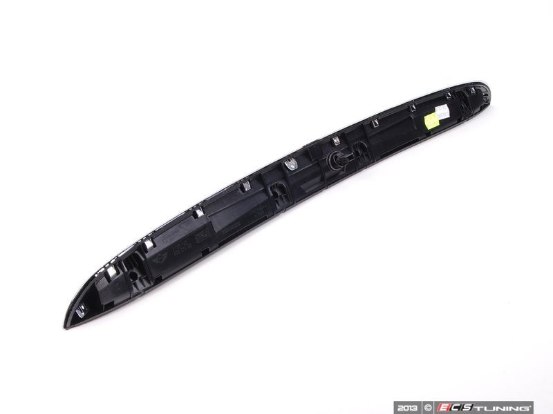 Asidero exterior cromado de portón trasero OEM 51132753603 para MINI R55 Clubman, R56, R57 Cabrio, R58 Coupé, R59 Roadster... y más. Original MINI