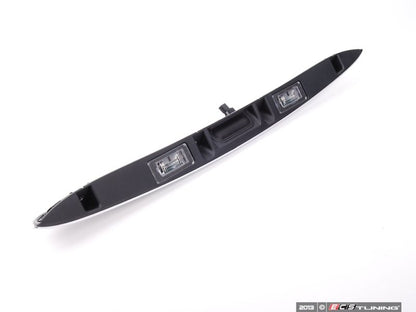Asidero exterior cromado de portón trasero OEM 51132753603 para MINI R55 Clubman, R56, R57 Cabrio, R58 Coupé, R59 Roadster... y más. Original MINI