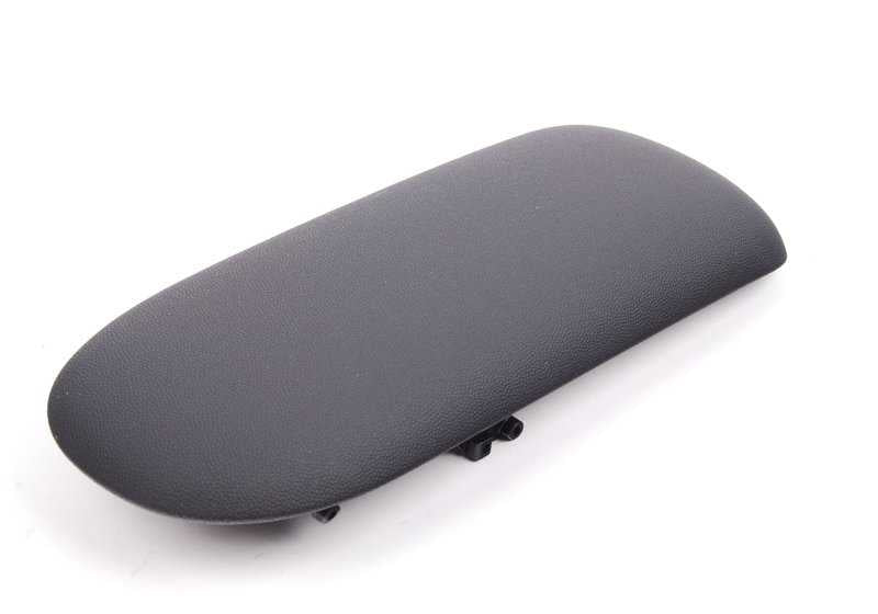 Reposabrazos central de piel sintética OEM 51162753341 para MINI R55, R56, R57, R58, R59. Compatible con modelos Cooper con cambio manual y automático. Color negro. Original MINI.