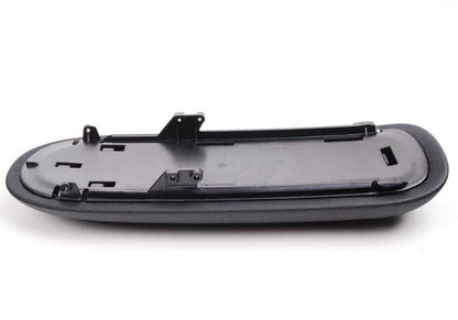 Reposabrazos central de piel sintética OEM 51162753341 para MINI R55, R56, R57, R58, R59. Compatible con modelos Cooper con cambio manual y automático. Color negro. Original MINI.