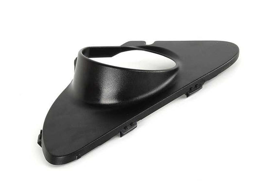 Moldura antinieblas derecha OEM 51117055526 para BMW E63 y E64. Original BMW.