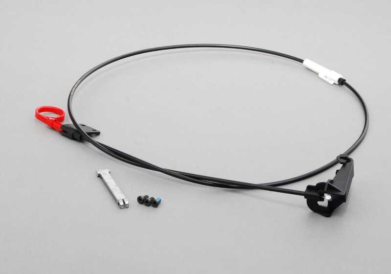 Système de déverrouillage d'urgence Capota OEM 54347123023 pour BMW Z4 E85 (Modèles 2.0i, 2.2i, 2.5i avec moteur N46 et M54). Compatible entre 2002 et 2008. BMW original.