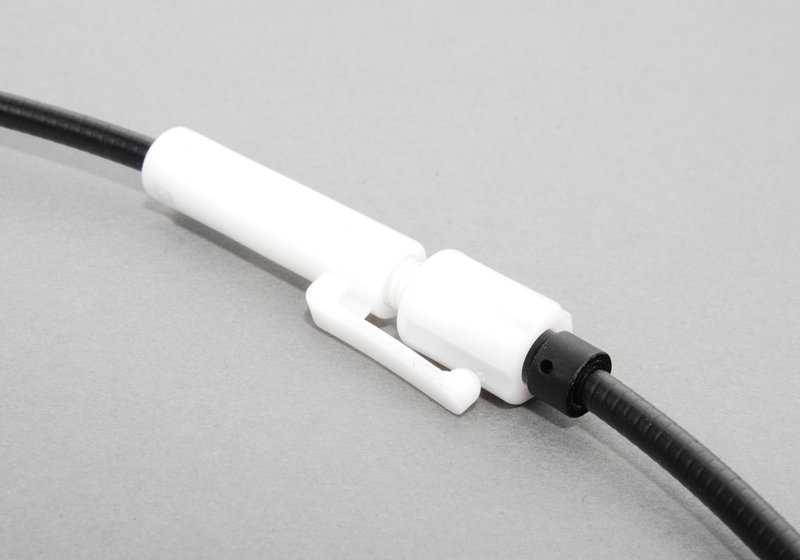 Système de déverrouillage d'urgence Capota OEM 54347123023 pour BMW Z4 E85 (Modèles 2.0i, 2.2i, 2.5i avec moteur N46 et M54). Compatible entre 2002 et 2008. BMW original.