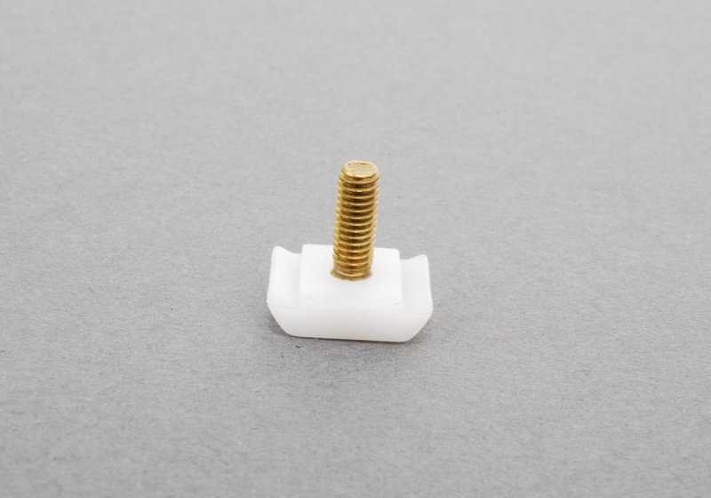 Tornillo de embellecedor para BMW E24 (OEM 51131873063). Original BMW