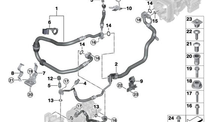 Tapón de cierre para tubería de presión OEM 07149287979 para BMW F20, F21, F40, F70, F22, F23, F44, F45, F46, F87, G42, U06, G87, F30, F31, F34, F35, F80, G20, G21, G28, G80, G81, F32, F33, F36, F82, F83, G22, G23, G26, G82, G83, F07, F10, F11, F9