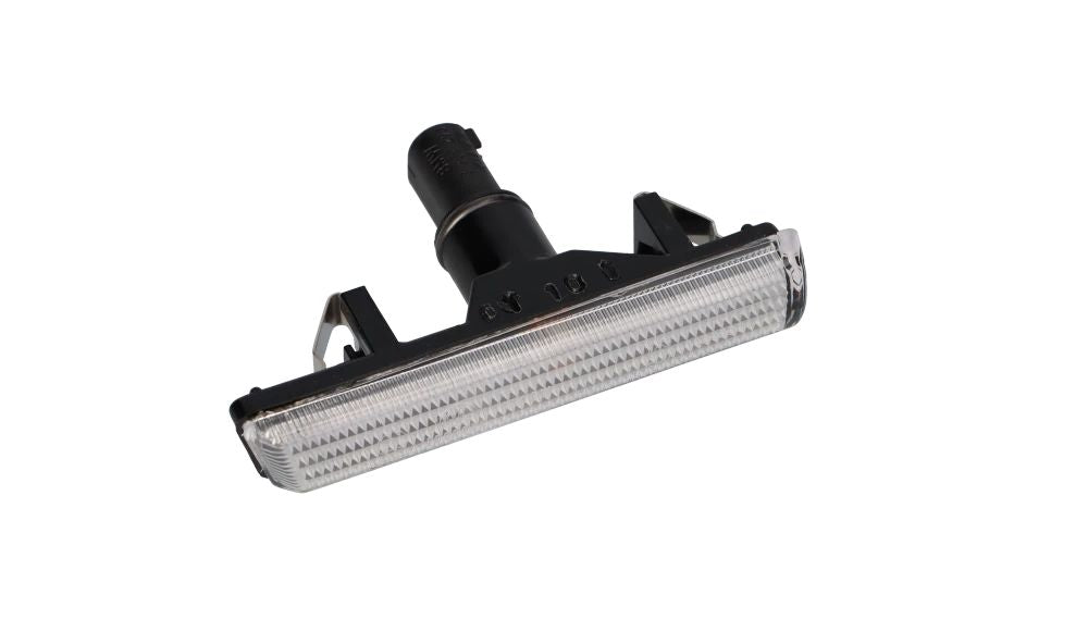 Indicador de dirección adicional izquierdo blanco OEM 63137165845 para BMW Serie 3 E46, Serie 7 E38. Original BMW.