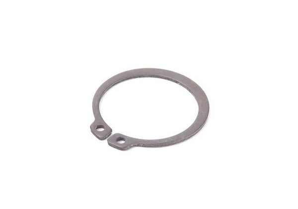 Anillo de seguridad OEM 27211224631 para BMW E30. Pieza original BMW para el sistema del cambio o transmisión. Ideal para mantenimiento o reparación con recambio original.
