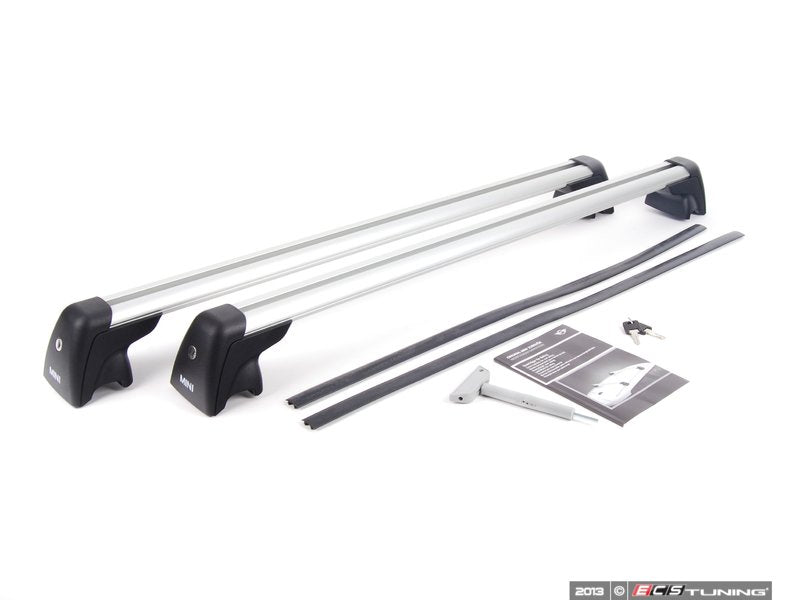 Base portadora de techo bloqueable OEM 82712148014 para MINI Countryman R60 Cooper, Cooper D, Cooper ALL4... y más. Original MINI.