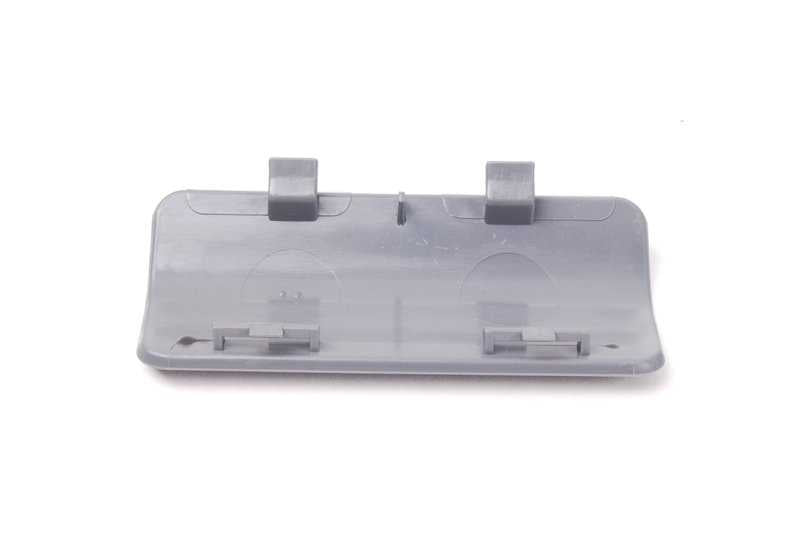 Cubierta embellecedora cierre de puerta OEM 51477139442 para BMW E90, E91, E92, E93. Original BMW.