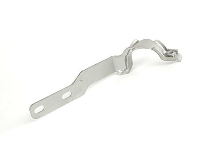 Soporte del sistema de escape OEM 18311728409 para BMW E36. Pieza original BMW. Ideal para fijar correctamente el escape bajo el vehículo. Compatible con versiones que montan transmisión 5HP18/THMR1.